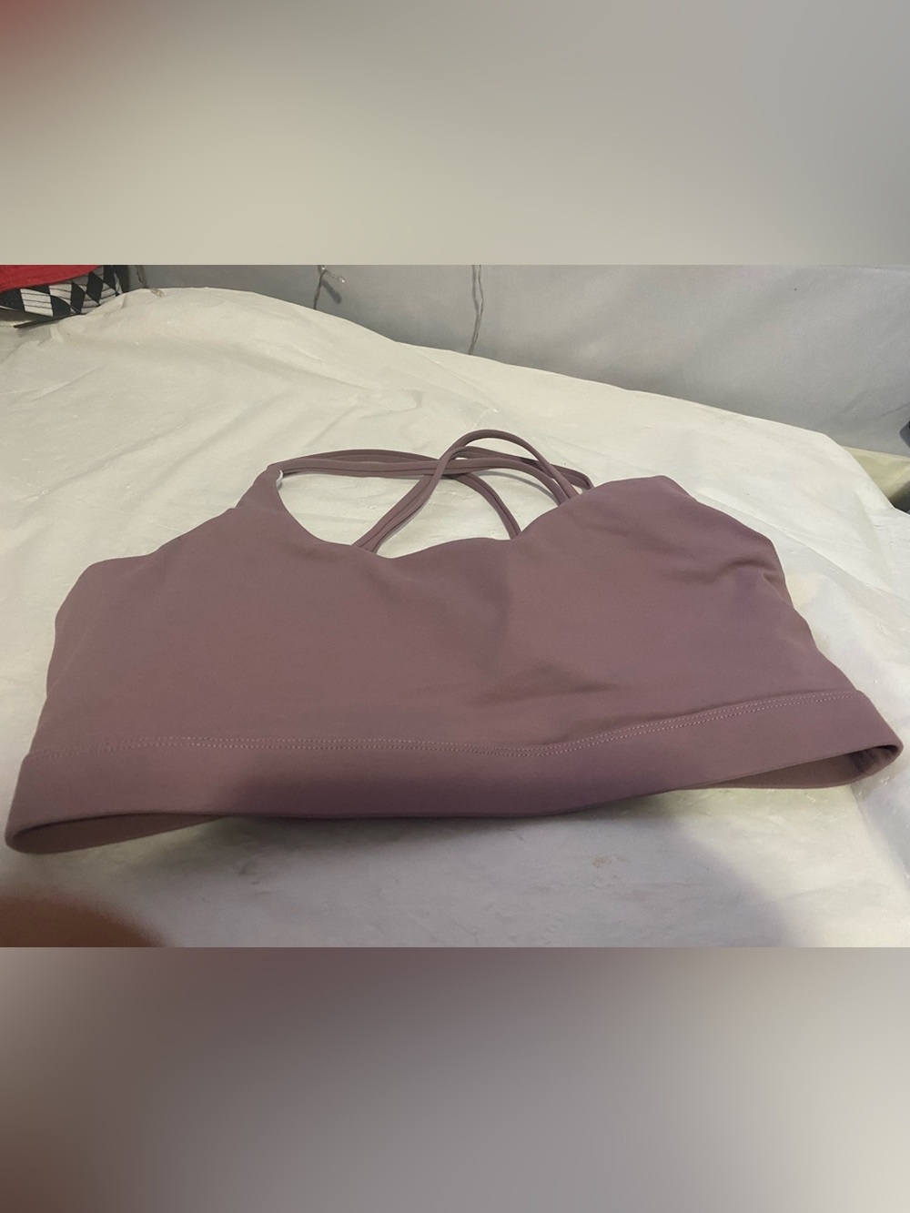 Mauve Strappy Bralette - Women Intimates & Sleepwear